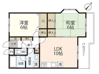 第3加藤ビル【4階】の間取り
