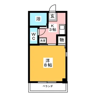 シャトル池端【2階】の間取り