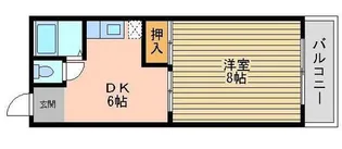 カーサ岡町【3階】の間取り