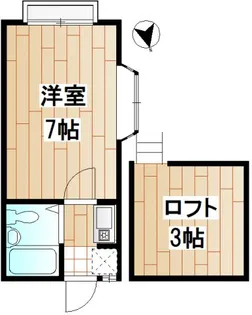 ヴェル・ドミール宮崎【2階】の間取り