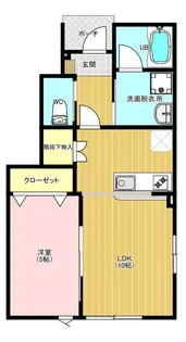 Promenade北上【1階】の間取り