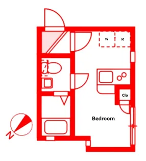 MY横浜戸塚【1階】の間取り