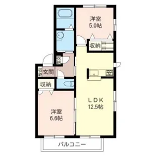 欅(けやき)【1階】の間取り