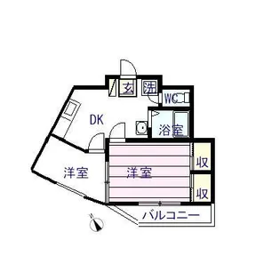 第1小石川ビル【3階】の間取り