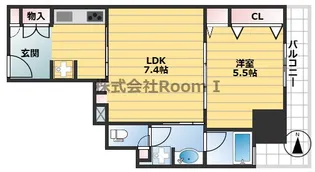 アーバネックス淀屋橋【3階】の間取り