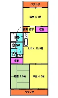ダイヤパレス【1階】の間取り