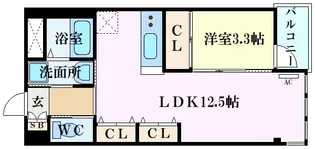KK BLDG【1階】の間取り