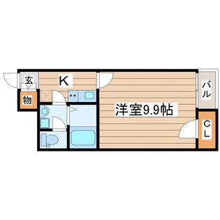 プランドール杜【1階】の間取り