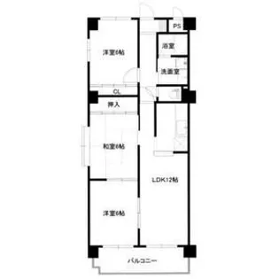 VIA EMILIA【5階】の間取り