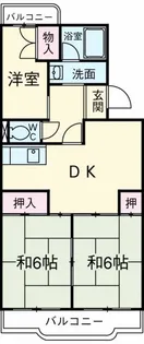 第1府川マンション【3階】の間取り