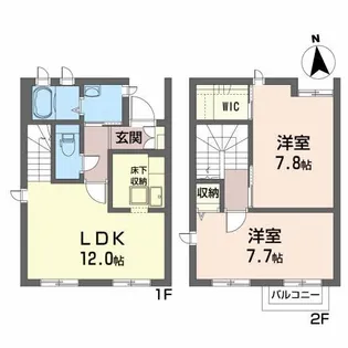 パティオ いずみ【1階】の間取り