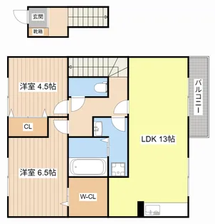 エターナル・グレイス【2階】の間取り