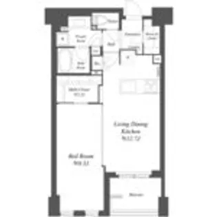 プライマル練馬豊島園【4階】の間取り