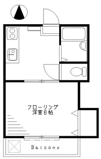 Bビレッジ【1階】の間取り