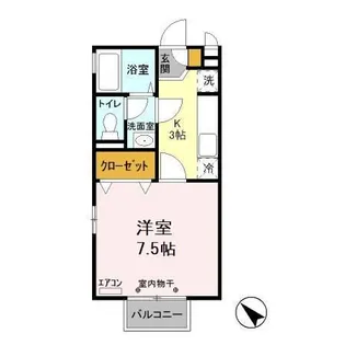 ハイマート日立S【2階】の間取り