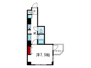CITY SPIRE神戸元町II【11階】の間取り