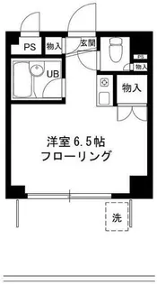プリムヴェール【1階】の間取り