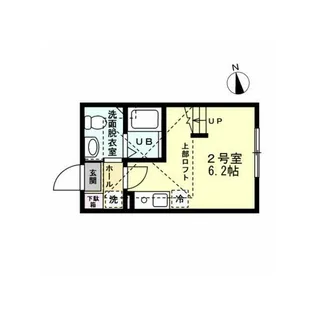 ヒルズ弘明寺【2階】の間取り