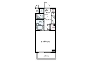 ルーブル芦花公園【2階】の間取り