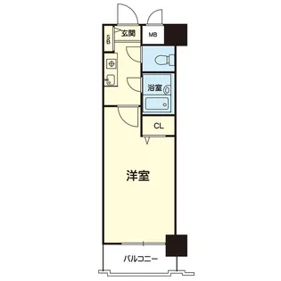 1Rの間取り画像