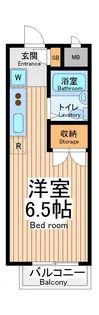 日野屋第一ビル【4階】の間取り