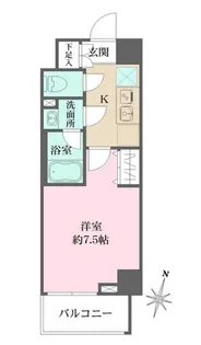 東京都江東区東陽1【マンション】の間取り