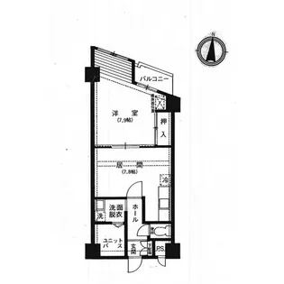 北海道札幌市中央区南五条西9【マンション】の間取り