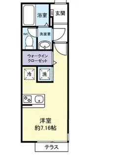 ラ・ノーブレ勝田台【2階】の間取り