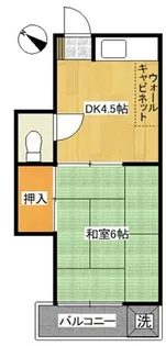 K-FLAT四つ木【3階】の間取り