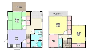 群馬県高崎市東貝沢町2【一戸建】の間取り