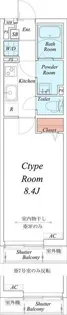 東京都八王子市大塚【マンション】の間取り