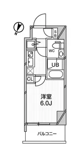 ジェノヴィア綾瀬スカイガーデン【5階】の間取り