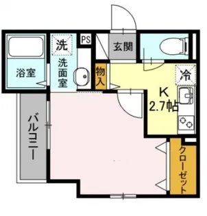 Sunny Court田園【2階】の間取り