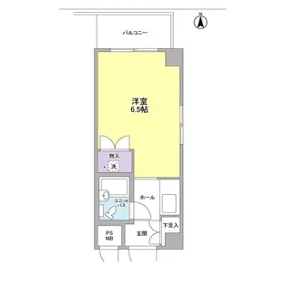 メゾン内久宝寺【7階】の間取り