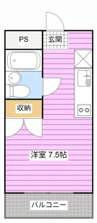 メゾン・ド・中島【3階】の間取り