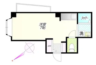 東京都世田谷区上野毛1【マンション】の間取り