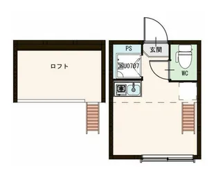 メゾン品川【2階】の間取り