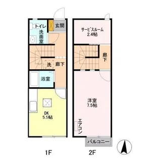 ルイ・トキワの間取り
