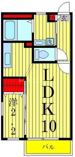 ボナール1【1階】の間取り