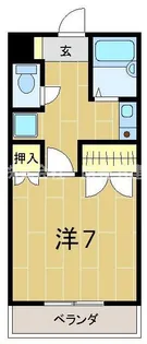 スカイハイツみやび【2階】の間取り