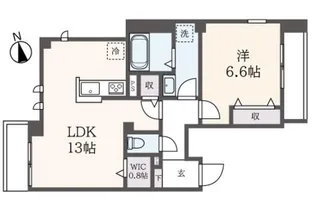 Setagaya quattro 2213【3階】の間取り