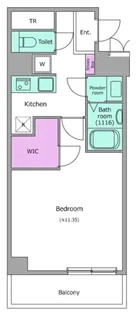 ロックス キクナ【4階】の間取り