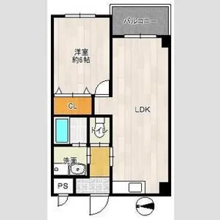 レクシア上新庄【2階】の間取り