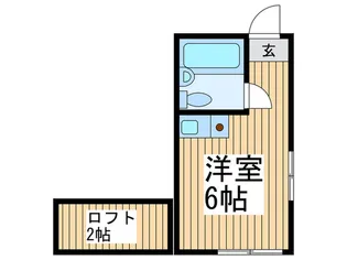 グリ-ンハイツ【1階】の間取り