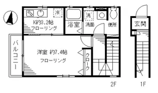 パステロ桜新町の間取り