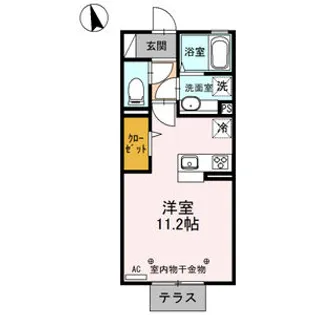 ファミーユ【3階】の間取り