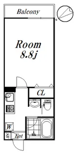 ジョーヌ上北沢【3階】の間取り