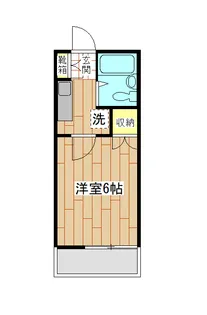 サンヒルズA【2階】の間取り