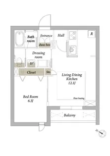 リコラータ【3階】の間取り