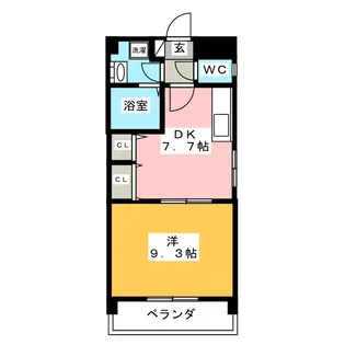 ソフィア御器所【2階】の間取り